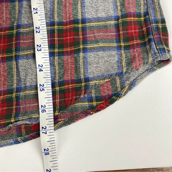 Long Sleeve Button Down Soft Flannel - Picture 12 of 14